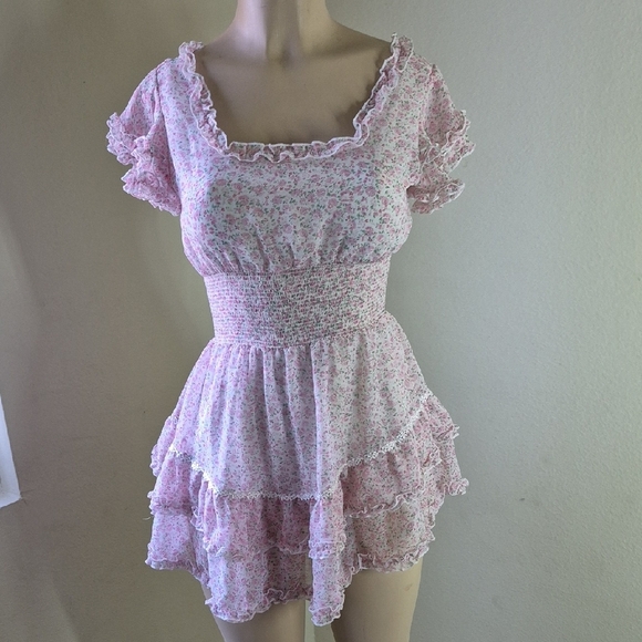 Floral Ruffle Dress - Picture 1 of 1